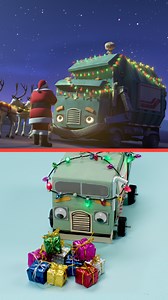 Help Santa deliver presents with DIY Trash Truck! 🚛🎁🥹💚 With just some green paint, and a pint of creativity, you can turn a simple milk carton into your little one's favorite Trash Truck! | Netflix Family