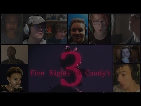 "Five Nights at Candy's 3" Trailer By Emil Macko Reaction Mashup