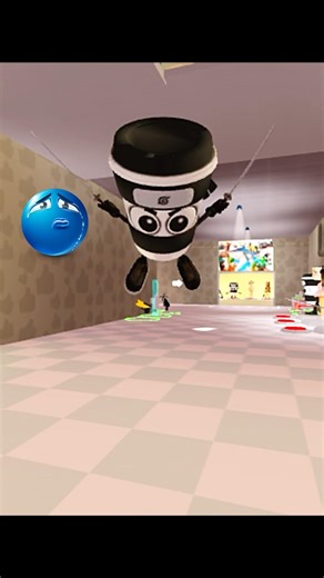 CAPPUCCINO ASSASSIN OPRISON RUN! #roblox #shorts