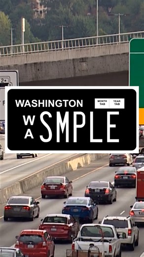 Washington’s new "throwback” license plate