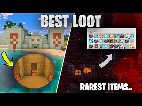 Which Minecraft Structure Spawns the BEST loot inside chests?