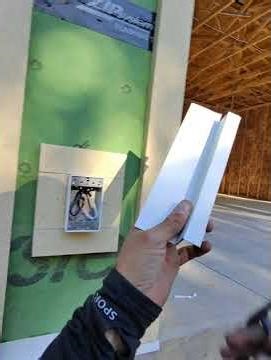 flashing installation for hardie plank