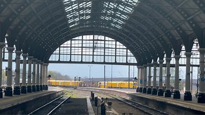10K views · 541 reactions | لوکل ٹرین یو کے Local Train Approaching Darlington Station, County Durham UK | Sites and Sounds | Facebook