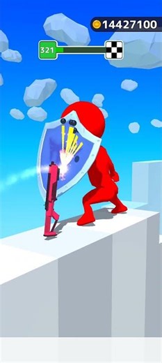 Gun Sprint 🔥 Fast Run + Perfect Shots | #shorts