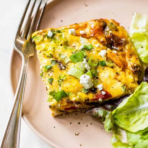 Vegetable Frittata « roasted vegetable frittata recipe « Clean & Delicious