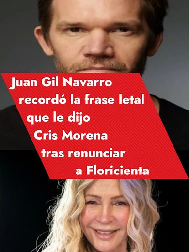 El actor brindó una entrevista donde reveló cómo fue ese duro momento en el que decidió bajarse del éxito que protagonizaba junto a Flor Bertotti. Los detalles.#juangilnavarro #floricienta #crismorena #olga #crismorenaday #viral #parati #fypシ゚