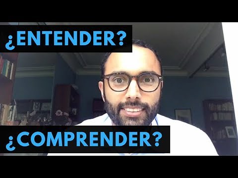 🔴 ¿Cuál es la diferencia entre ENTENDER y COMPRENDER? | #EspañolReal