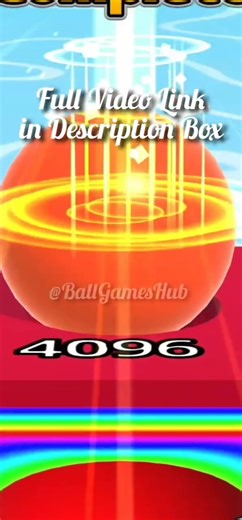 Giant Ball Run 2048 Infinity Mode #shorts