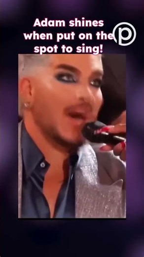 Adam Lambert "Put On The Spot"? More Like Put On A Masterclass! 👑 #AdamLambert