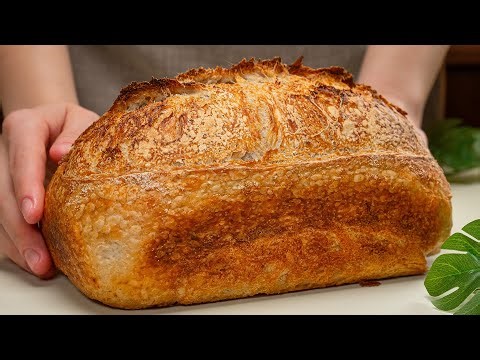 Easy Homemade Bread | Soft Inside, Crispy Outside (Perfect for Beginners)