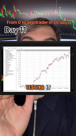 Time to backtest the strategy, the very first step is downloading the full dataset and dividing the data between in sample and out of sample This step is crucial to properly test and optimize our trading strategy. #trading #trader #daytrading #tradingstrategy #futures
