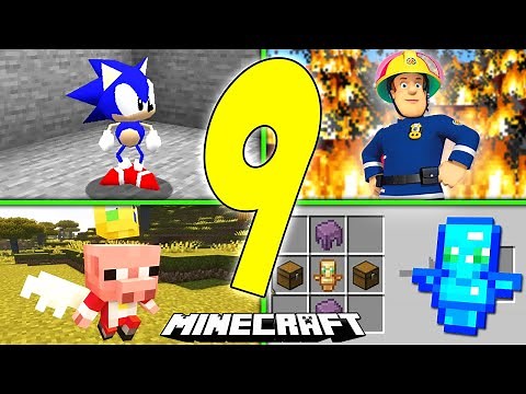 9 NISZCZĄCYCH GŁOWĘ DATAPACKÓW W HISTORII MINECRAFT!