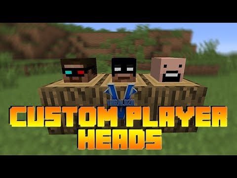 How to Get Custom Player Heads in Minecraft 1.8/1.7.9 (No Mods, Really Easy, Noob Friendly!)