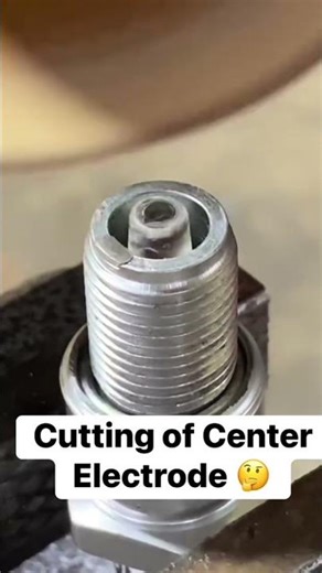 Cutting of center Electrode😱#highlights #bossarnel #mechanic #viral2026 #likefollowshare