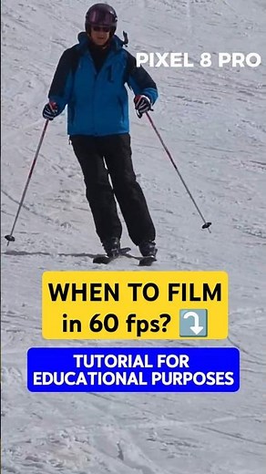 When to Use 60fps? The Best Settings for Smooth & High-Quality Videos - FULL VIDEO ⤵️ #pixel8pro