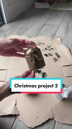 Christmas project for my thrifty friends! Bells from soda cans! #christmas2022 #tiktokchristmas #christmascrafts #christmasproject #diychristmascrafts