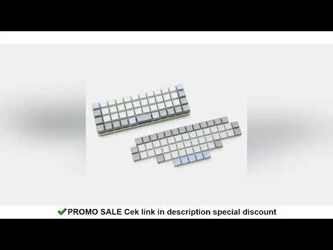 XDA DSA Blank PBT Keycaps Suitable For Ortholinear Layout MX Keyboard XD75 ID75 Planck Preonic Niu40