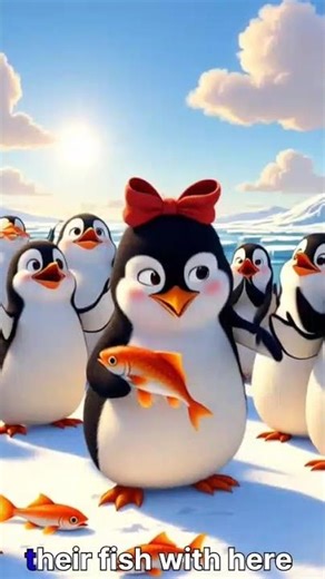 Penguin Teaches a Lesson on Sharing | Learn English| Animated English World