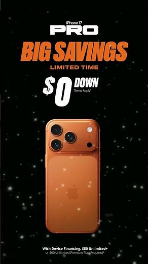 iPhone 17 Pro with 0 Down at Boost Mobile! #shorts #iPhone17pro
