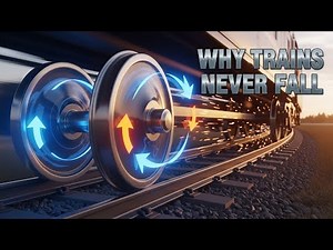 How Trains Turn on Curves Without Falling Off