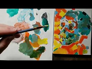 RED-FILTER PAINTING - a color theory experiment