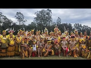 Kairuku Traditional Dancers Perform at Papua New Guinea 50th Golden Jubilee Independence
