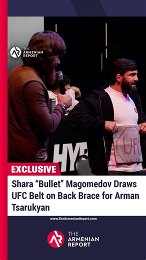 THE ARMENIAN REPORT | The Armenian Report had the opportunity to speak exclusively with UFC fighters Arman Tsarukyan and Shara “Bullet” Magomedov ahead of a... | Instagram