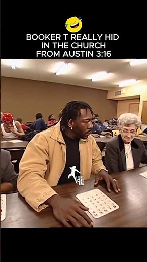 Booker T Got Trapped in Church With Stone Cold Hunting Him #WWE #Shorts