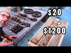 Turning $20 into $1200 - Make Money Woodworking
