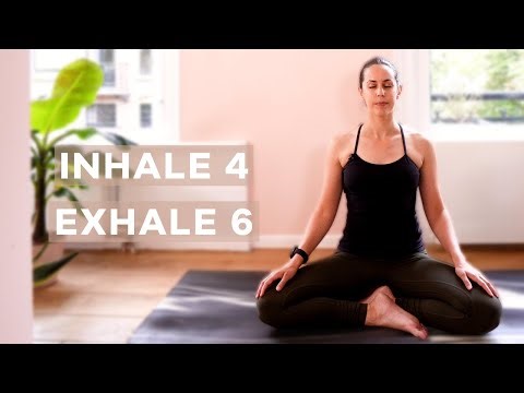 Inhale 4 Exhale 6 Breathing Exercise