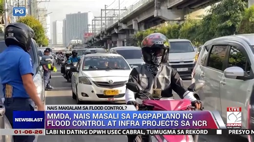 MMDA, nais masali sa pagpaplano ng flood control at infra projects sa NCR | Radyo Kapartner 1026