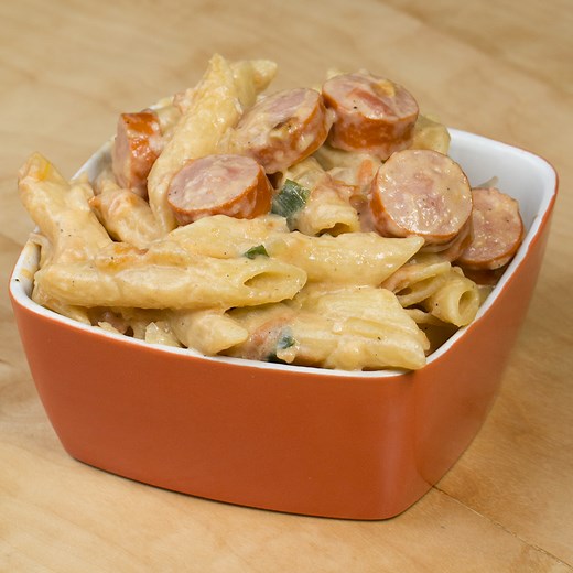 One-Pot Hot Dog Pasta Recipe by Tasty