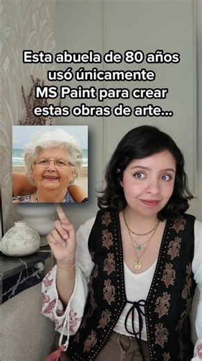 La increíble historia de la artista de MS Paint #historia