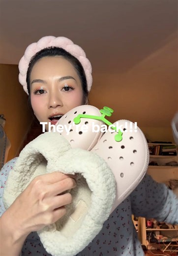 Warm and Cute Fuzzy Crocs for Cozy Comfort