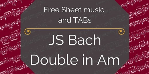 Bach, J.S. - BWV 997 Double