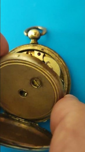 This Pocket Watch Has a Built-In Compass Dial! | Rare Dubois #pocketwatch #watches #vintage