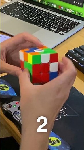 4.90 Rubik's Cube Solve with a LAST LAYER SKIP
