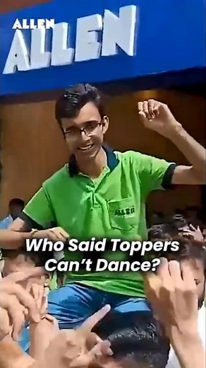Who Said Toppers Can’t Dance? 🕺 ALLENite Saksham Jindal (AIR 2) Proves Them Wrong! 🔥