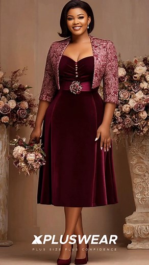 12 reactions | Glow like royalty in every dress. Chic, comfy, and crafted for curves.  | XplusWear | Facebook