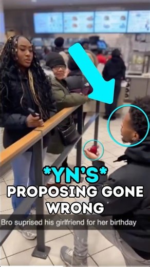 YN Proposes To His GIRLFRIEND And Get's FRIED😳💔#yn #funny #proposal