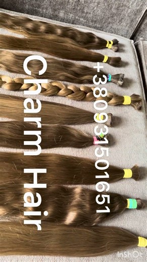 Virgin Ukraine blonde hair for extensions