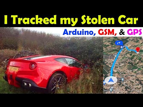Car Location Tracking using Arduino, GPS, & GSM Locate my Car, Car tracking by SMS