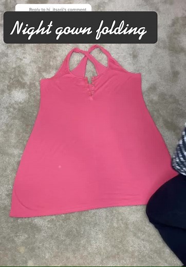 Night Gown Folding Tutorial | How to Fold Night Rails with Ease