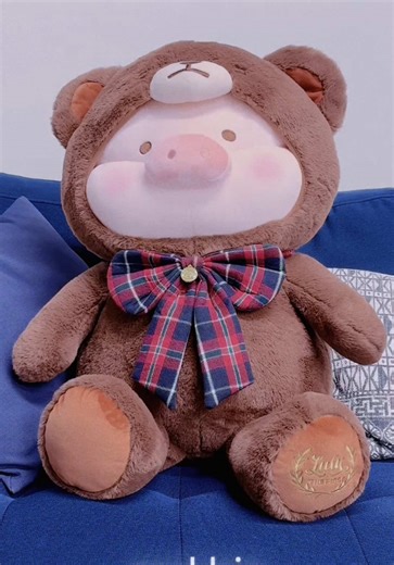 Do you prefer Mega or Mini Teddy Lulu? We think they’re both bear-y cute 🧸💕 #luluthepiggy #blindbox #collectible #arttoy