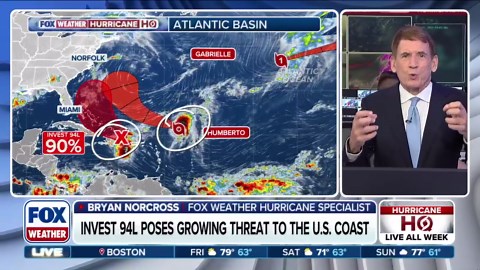 Exclusive tropics analysis from Bryan Norcross as Invest 94L poses growing threat