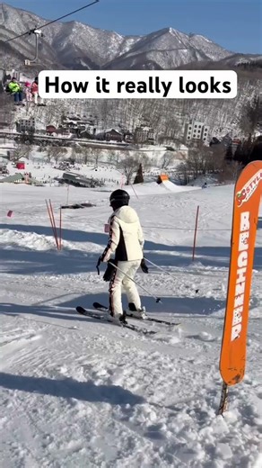 Ski jumping: how it feels vs how it looks