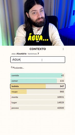 Desafio de Palavras pelo CONTEXTO!