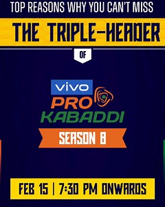 3⃣ clashes that will have you hooked till the end! ⚔️ Is your 🍿 ready for #MUMvJPP, #PATvBLR & #PUNvCHE? #LePanga with #vivoProKabaddi | Tonight, 7:30 PM onwards | Star Sports 2/2HD/1 Hindi/1HD Hindi/First & Disney Hotstar | Star Sports