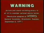 20th Century Fox Home Entertainment Canada Warning Screen