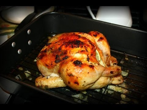 Caribbean Oven Roasted Chicken.